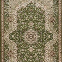 Високощільний килим Royal Esfahan-1.5 1974A Green-Green  - Висока якість за найкращою ціною в Україні